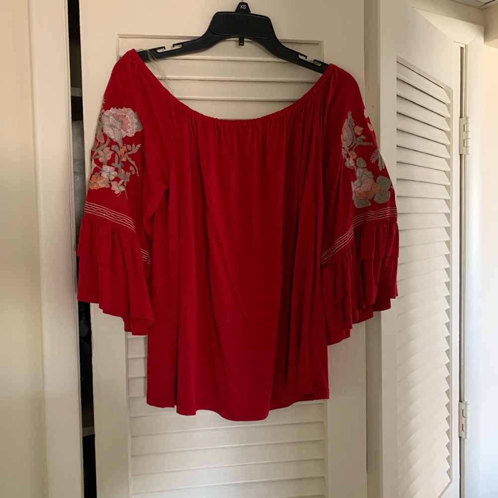 Altar’d State 3/4 sleeve off the shoulder top